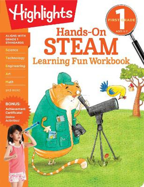 First Grade Hands-On STEAM Learning Fun Workbook by Highlights Learning 9781644722961