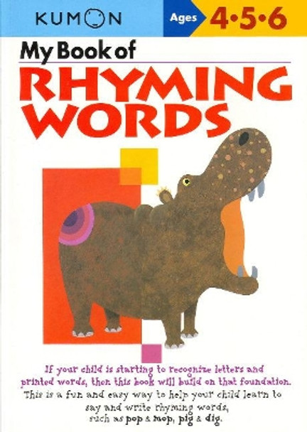 My Book of Rhyming Words by Publishing Kumon 9784774307619
