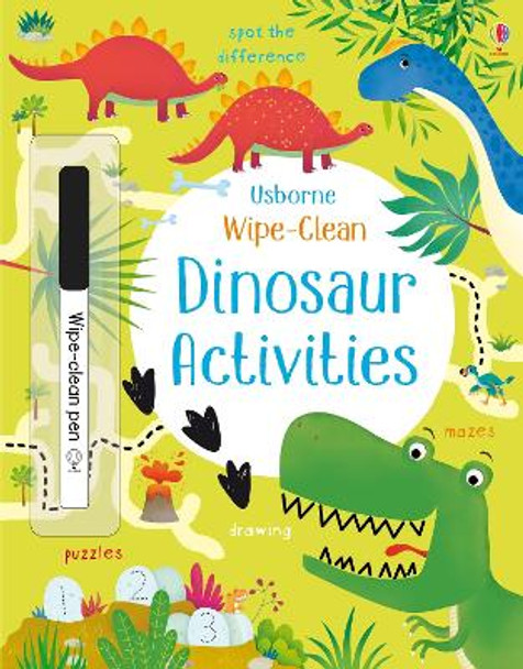 Wipe-Clean Dinosaur Activities by Kirsteen Robson 9781805070177