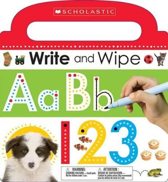 Write and Wipe ABC 123 by Scholastic 9780545906401