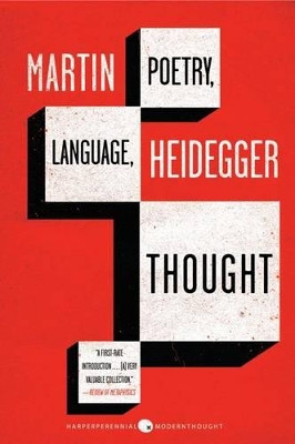 Poetry, Language, Thought by Martin Heidegger 9780060937287
