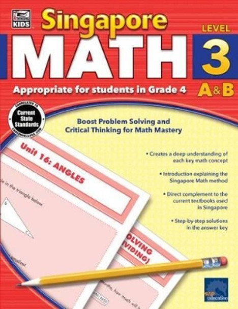 Singapore Math, Grade 4 by Thinking Kids 9781483813202
