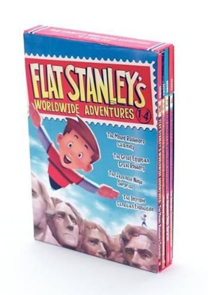 Flat Stanley's Worldwide Adventures #1-4 by Jeff Brown 9780062365934