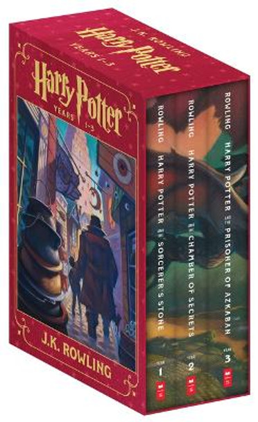 Harry Potter Paperback Box Set (Books 1-3) by J K Rowling 9781339052601