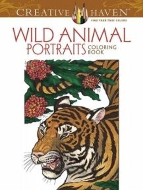 Creative Haven Wild Animal Portraits Coloring Book by Llyn Hunter