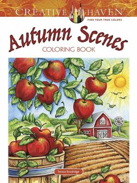 Creative Haven Autumn Scenes Coloring Book by Teresa Goodridge
