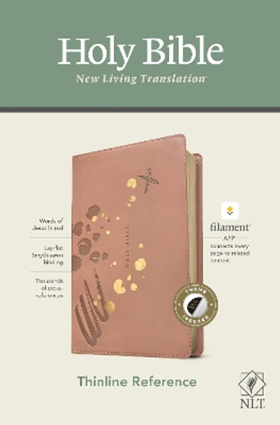 NLT Thinline Reference Bible, Filament Edition, Pink by Tyndale House
