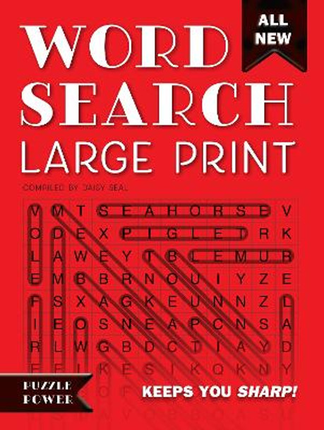 Word Search Large Print (Red): Word Play Twists and Challenges by Daisy Seal