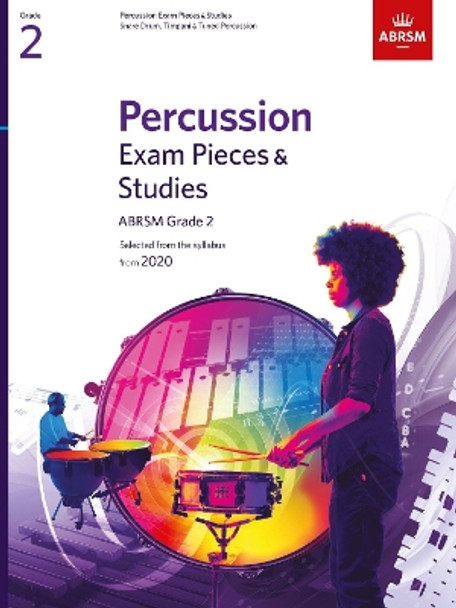 Percussion Exam Pieces & Studies, ABRSM Grade 2: Selected from the syllabus from 2020 by ABRSM