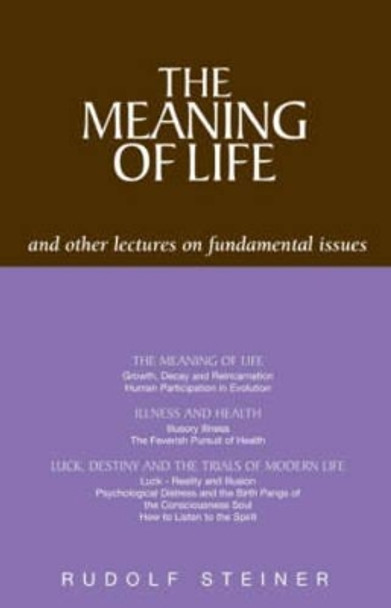 The Meaning of Life and Other Lectures on Fundamental Issues by Rudolf Steiner