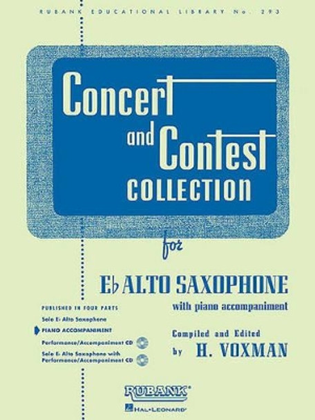 Concert And Contest Collection-Alto Saxophone (PA) by H. Voxman