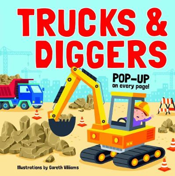 Pop Up Book - Trucks and Diggers by Gareth Williams