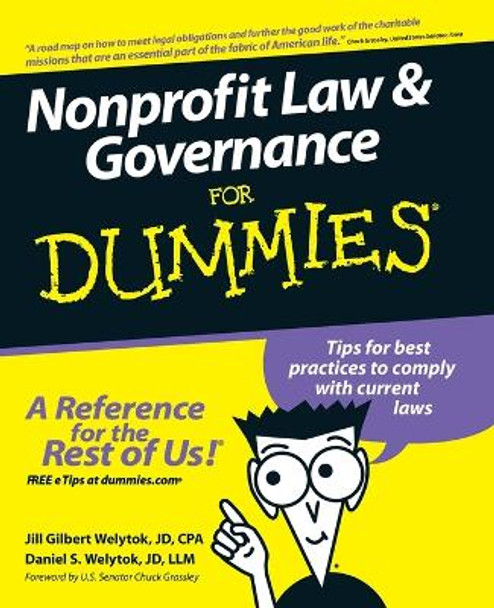 Nonprofit Law and Governance For Dummies by Jill Gilbert Welytok