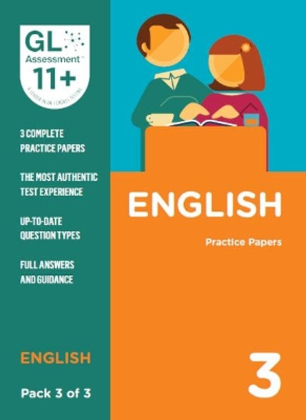 11+ Practice Papers English Pack 3 (Multiple Choice) by GL Assessment