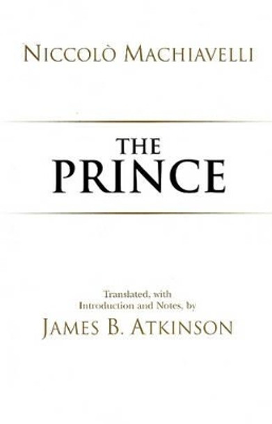 The Prince by Niccolo Machiavelli 9780872209190