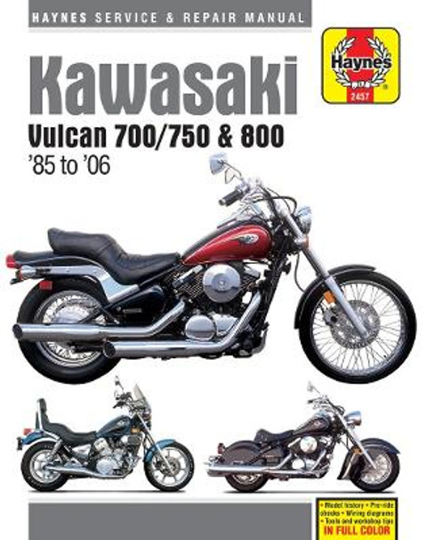 Kawasaki Vulcan 700/750/800 (85 - 06) by Haynes 9781620922897