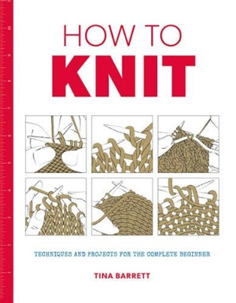How to Knit: Techniques and Projects for the Complete Beginner by Tina Barrett 9781784942939