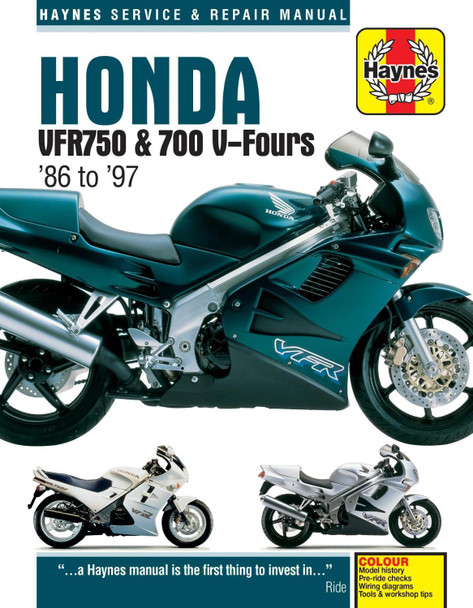 Honda VFR750 & 700 V-Fours (86-97): 86-97 by Haynes Publishing 9781785210396