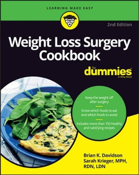 Weight Loss Surgery Cookbook For Dummies by Brian K. Davidson 9781119286158