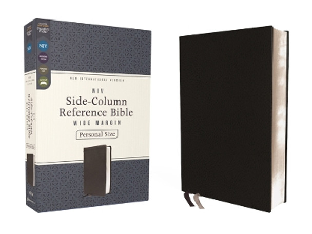 NIV, Side-Column Reference Bible, Personal Size, Leathersoft, Black, Comfort Print by Zondervan 9780310461128