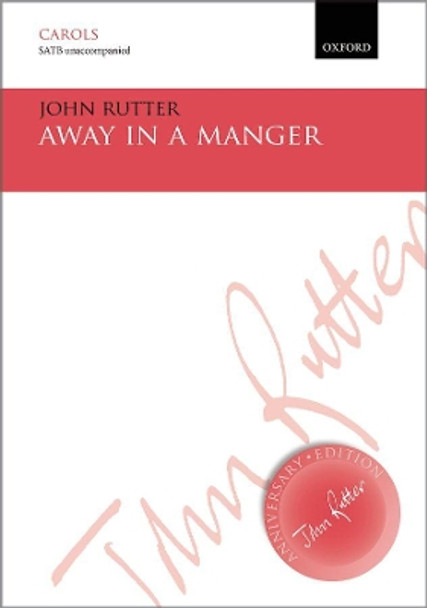 Away in a manger by John Rutter 9780193413948