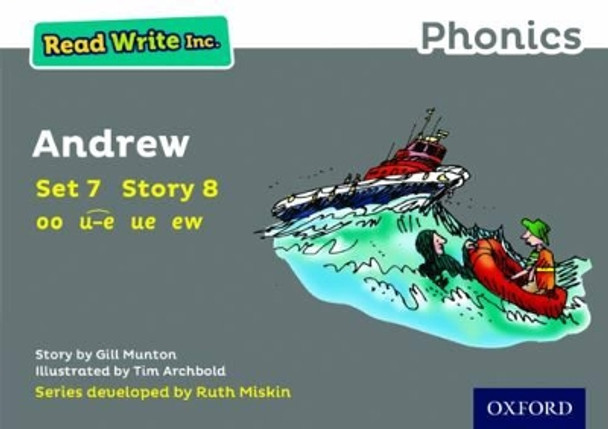 Read Write Inc. Phonics: Grey Set 7 Storybook 8 Andrew by Gill Munton 9780198372332