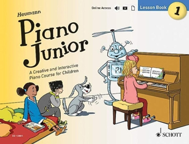 Piano Junior: A Creative and Interactive Piano Course for Children: Lesson Book 1 by Hans-Gunter Heumann 9781847614254