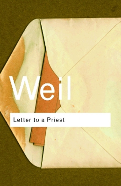 Letter to a Priest by Simone Weil 9780415267670