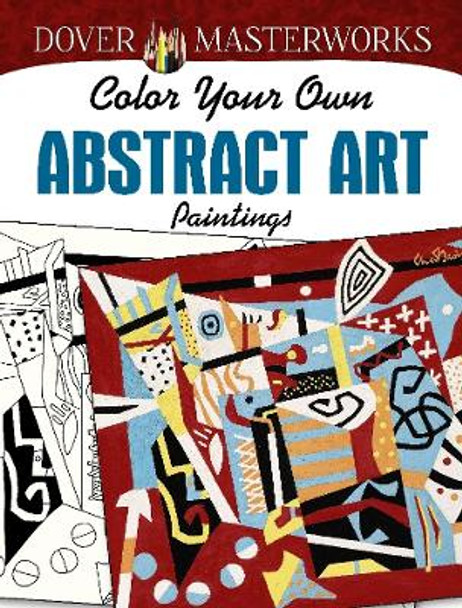 Dover Masterworks: Color Your Own Abstract Art Paintings by Muncie Hendler 9780486833156