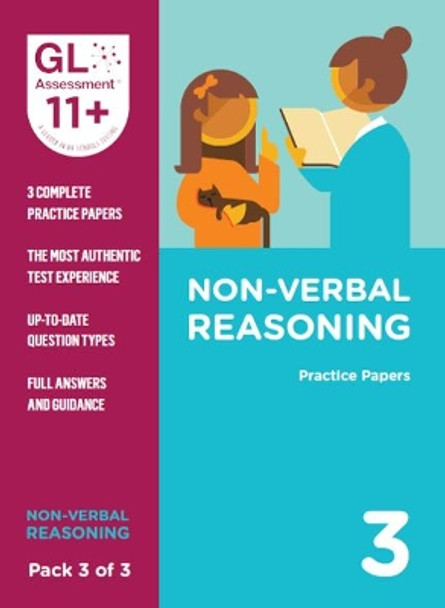 11+ Practice Papers Non-Verbal Reasoning Pack 3 (Multiple Choice) by GL Assessment 9780708727669