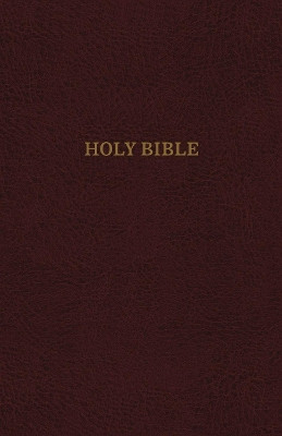 KJV, Reference Bible, Personal Size Giant Print, Bonded Leather, Burgundy, Red Letter Edition, Comfort Print: Holy Bible, King James Version by Thomas Nelson 9780785215509