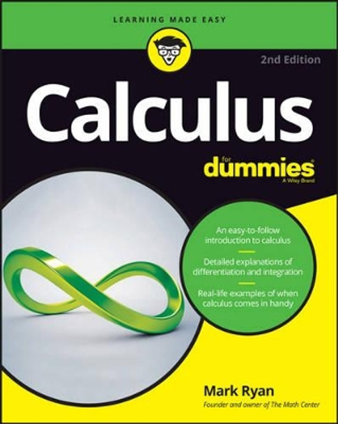 Calculus For Dummies by Mark Ryan 9781119293491