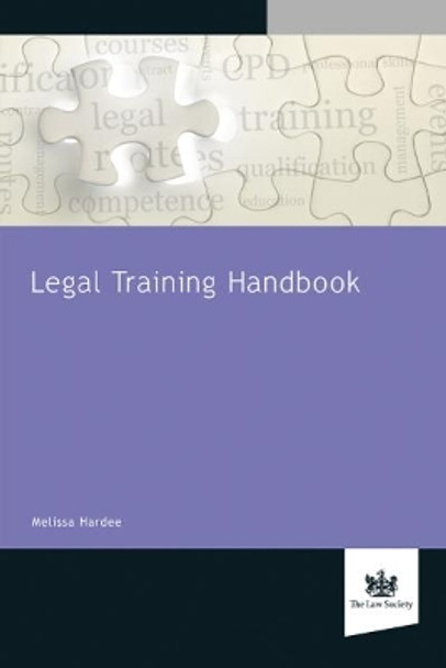 Legal Training Handbook by Melissa Hardee 9781907698842