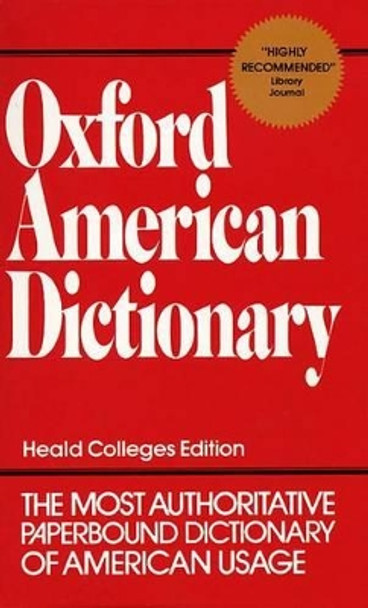 Oxford American Dictionary by Oxford University Press 9780380607723