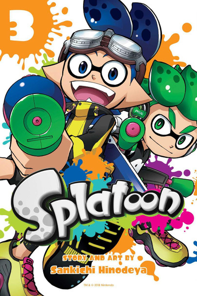 Splatoon, Vol. 3 by Sankichi Hinodeya 9781421598574