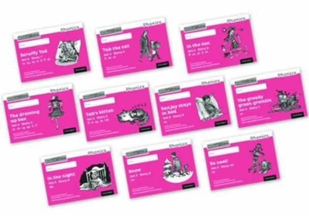 Read Write Inc. Phonics: Black and White Pink Set 3 Storybooks Mixed Pack of 10 by Gill Munton 9780198372752 Read Write Inc. Phonics: Black and White Pink Set 3 Storybooks Mixed Pack of 10 by Gill Munton 9780198372752