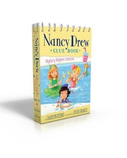 Nancy Drew Clue Book Mystery Mayhem Collection Books 1-4: Pool Party Puzzler; Last Lemonade Standing; A Star Witness; Big Top Flop by Carolyn Keene 9781481469234