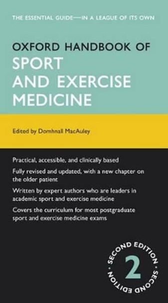 Oxford Handbook of Sport and Exercise Medicine by Domhnall MacAuley 9780199660155