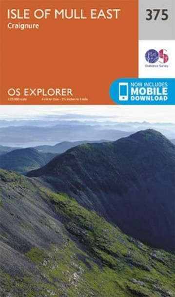 Isle of Mull East by Ordnance Survey 9780319246221