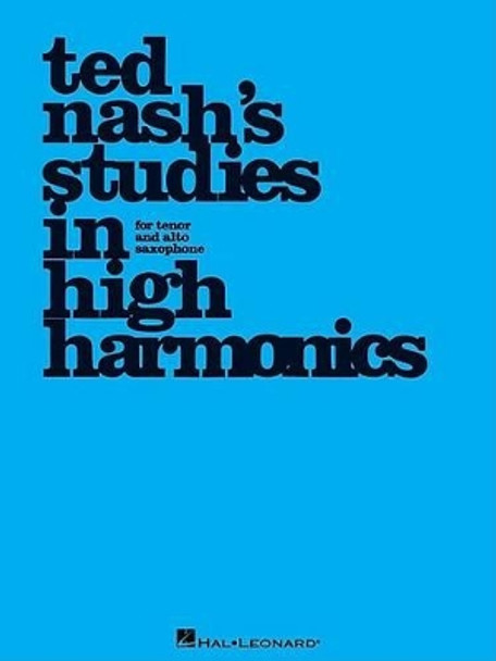 Ted Nash's Studies in High Harmonics by Ted Nash 9780634092664