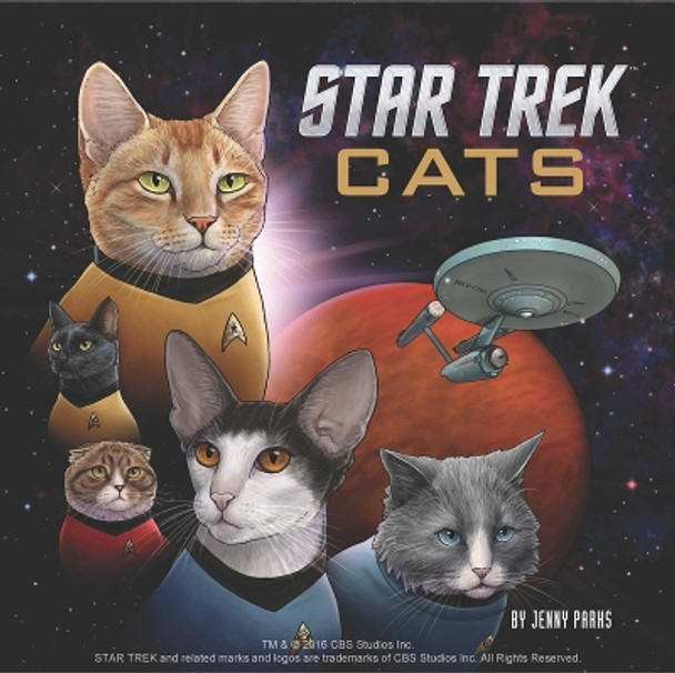 Star Trek Cats by Jenny Parks 9781452158419