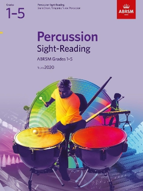 Percussion Sight-Reading, ABRSM Grades 1-5: from 2020 by ABRSM 9781786013149