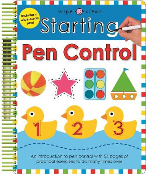 Starting Pen Control: Wipe Clean Spirals by Roger Priddy 9781783412723