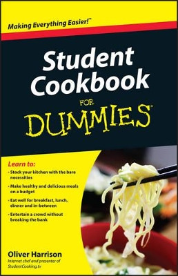 Student Cookbook For Dummies by Oliver Harrison 9780470747117