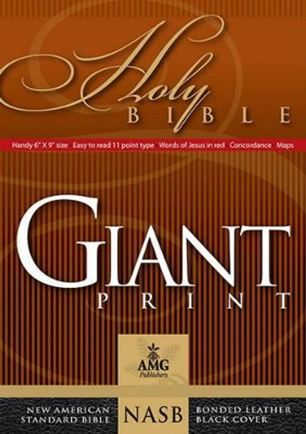 Giant Print Bible-NASB-Handy-Size by Dr Warren Patrick Baker 9780899579450