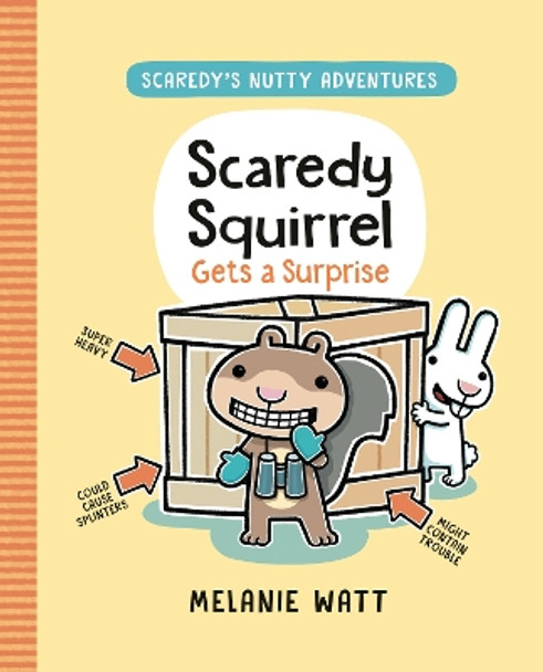 Scaredy Squirrel Gets A Surprise by Melanie Watt 9780735269590