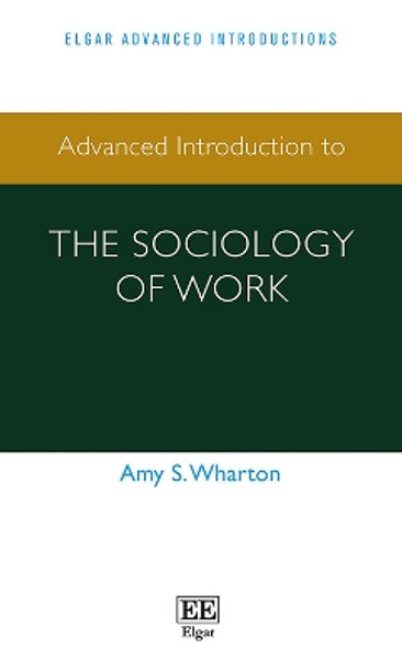 Advanced Introduction to the Sociology of Work by Amy S. Wharton 9781839101601