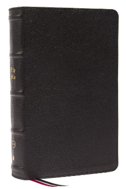 KJV, Personal Size Large Print Single-Column Reference Bible, Genuine Leather, Black, Red Letter, Comfort Print: Holy Bible, King James Version by Thomas Nelson 9780785291138