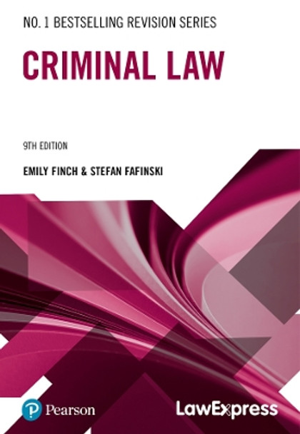 Law Express Revision Guide: Criminal Law by Stefan Fafinski 9781292439181