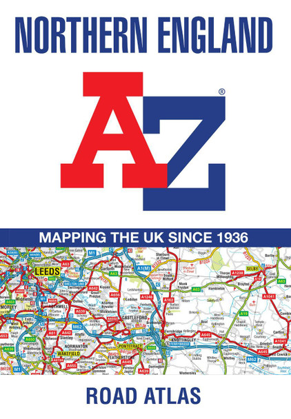 Northern England Regional A-Z Road Atlas by A-Z maps
